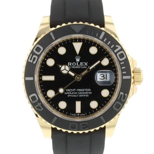 Rolex Yacht-Master 42mm – Yellow Gold, Oysterflex