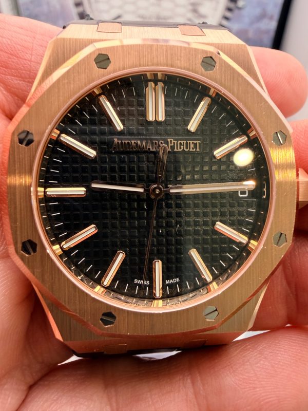 Audemars Piguet Royal Oak 41mm – Rose Gold, Black
