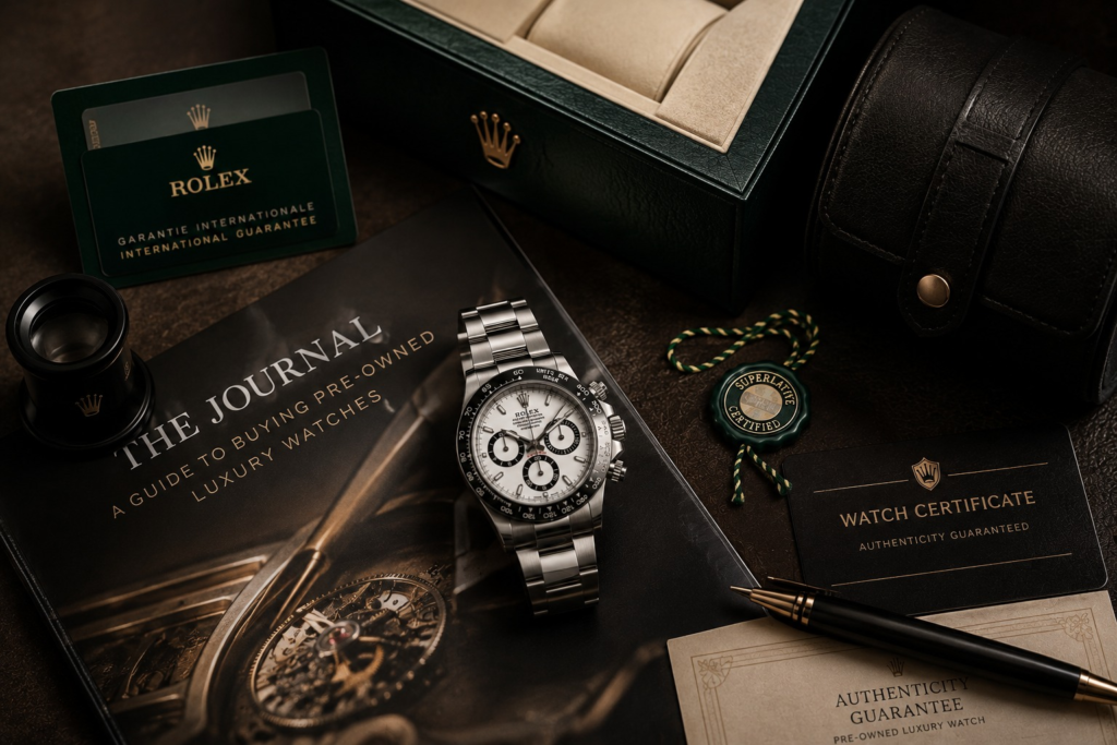 How to Buy a Pre-Owned Luxury Watch with Confidence