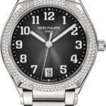 Patek Philippe Twenty~4 Ladies Stainless Steel Grey Sunburst Dial | 7300/1200A-010