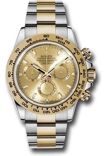 Rolex Yellow Rolesor Cosmograph Daytona 40 Watch – Champagne Index Dial – 116503