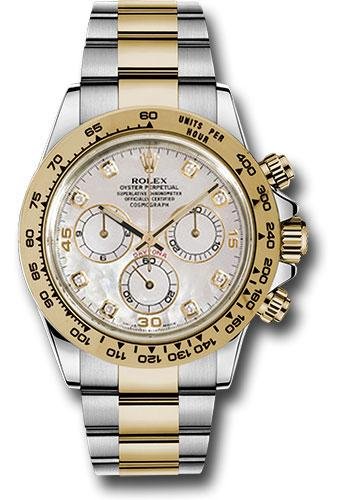 Rolex Yellow Rolesor Cosmograph Daytona 40 Watch – Mother-Of-Pearl Diamond Dial – 116503