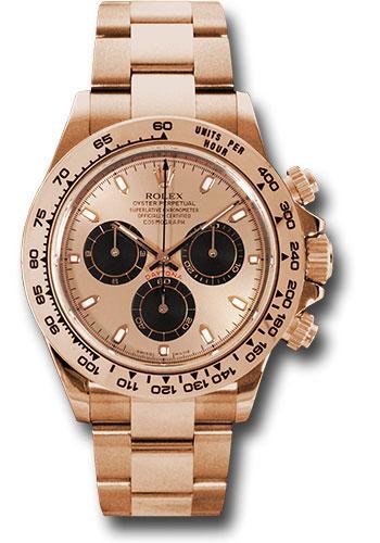 Rolex Everose Gold Cosmograph Daytona 40 Watch – Pink Index Dial – 116505