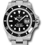 Rolex Steel Submariner Date Watch – Black Dial – 116610LN
