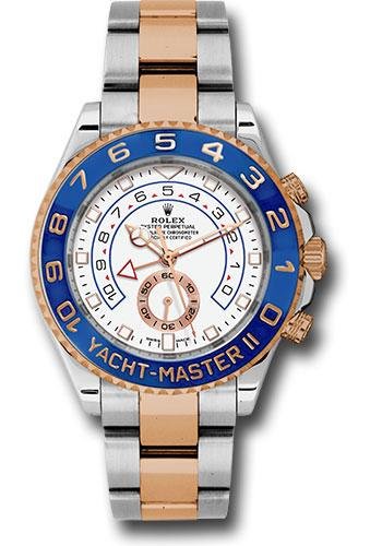 Rolex Steel Yacht-Master II 44 Watch – White Dial