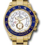 Rolex Yellow Gold Yacht-Master II 44 Watch – White Dial