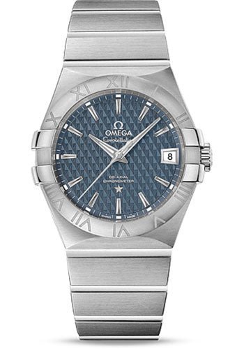 Omega Constellation Co-Axial Watch – 35 mm Steel Case – Blue Dial – 123.10.35.20.03.002