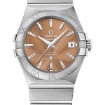 Omega Constellation Co-Axial Watch – 35 mm Steel Case – Bronze Dial – 123.10.35.20.10.001