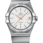 Omega Constellation Co-Axial Watch – 38 mm Steel Case – White -Silvery Dial – 123.10.38.21.02.002