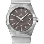 Omega Constellation Co-Axial Watch – 38 mm Steel Case – Grey Dial – 123.10.38.21.06.001