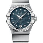 Omega Constellation Co-Axial Watch – 27 mm Steel Case – Blue Dial – 123.15.27.20.53.001