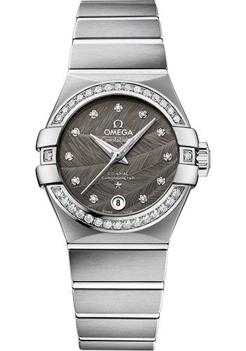 Omega Constellation Co-Axial Watch – 27 mm Steel Case – Grey Dial – 123.15.27.20.56.001