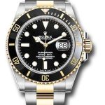 Rolex Steel and Gold Submariner Date Watch – Black Bezel – Black Dial – 2020 Release – 126613LN