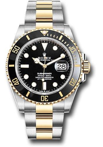 Rolex Steel and Gold Submariner Date Watch – Black Bezel – Black Dial – 2020 Release – 126613LN