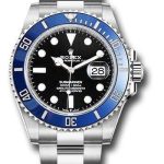 Rolex White Gold Submariner Date Watch – The Blueberry – Blue Bezel – Black Dial – 2020 Release – 126619LB