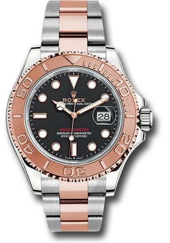 Rolex Steel and Everose Gold Yacht-Master 40 Watch – Black Dial – 3235 Movement – 126621