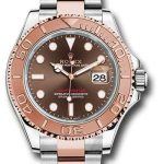 Rolex Steel and Everose Gold Yacht-Master 40 Watch – Chocolate Dial – 3235 Movement – 126621