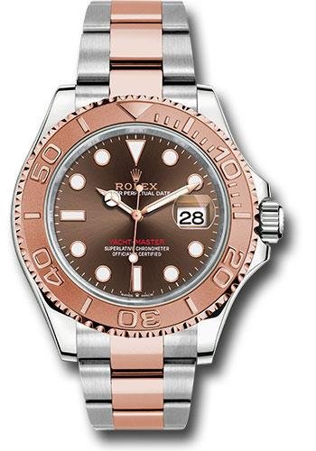 Rolex Steel and Everose Gold Yacht-Master 40 Watch – Chocolate Dial – 3235 Movement – 126621
