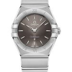 Omega Constellation Manhattan Quartz Watch – 28 mm Steel Case – Grey Dial – 131.10.28.60.06.001