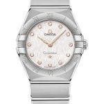 Omega Constellation Manhattan Quartz Watch – 28 mm Steel Case – Cream Silvery Dial – 131.10.28.60.52.001