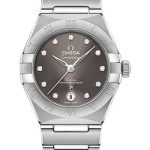 Omega Constellation Manhattan Co-Axial Master Chronometer Watch – 29 mm Steel Case – Grey Diamond Dial – 131.10.29.20.56.001