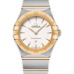 Omega Constellation Manhattan Quartz Watch – 25 mm Steel And Yellow Gold Case – Crystal White Silvery Dial – 131.20.25.60.02.002