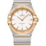 Omega Constellation Manhattan Quartz Watch – 28 mm Steel And Yellow Gold Case – Crystal White Silvery Dial – 131.20.28.60.02.002