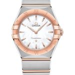 Omega Constellation Manhattan Quartz Watch – 28 mm Steel And Sedna Gold Case – Mother-Of-Pearl Dial – 131.20.28.60.05.001