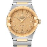 Omega Constellation Manhattan Co-Axial Master Chronometer Watch – 29 mm Steel And Yellow Gold Case – Champagne Dial – 131.20.29.20.08.001
