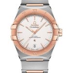 Omega Constellation OMEGA Co-Axial Master Chronometer – 36 mm Steel And Sedna Gold Case – Silvery Dial – 131.20.36.20.02.001