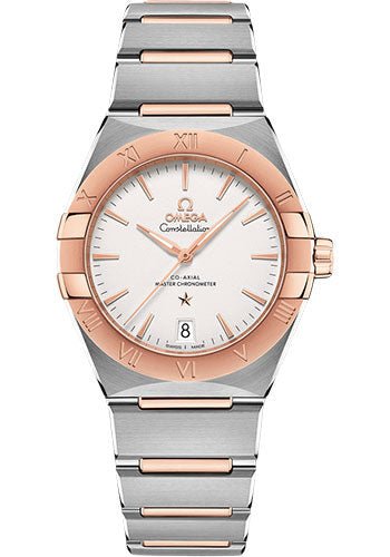 Omega Constellation OMEGA Co-Axial Master Chronometer – 36 mm Steel And Sedna Gold Case – Silvery Dial – 131.20.36.20.02.001