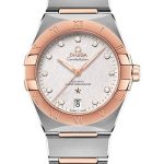 Omega Constellation OMEGA Co-Axial Master Chronometer – 36 mm Steel And Sedna Gold Case – Silvery Diamond Dial – 131.20.36.20.52.001
