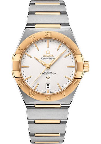 Omega Constellation OMEGA Co-Axial Master Chronometer – 39 mm Steel And Yellow Gold Case – Silvery Dial – 131.20.39.20.02.002