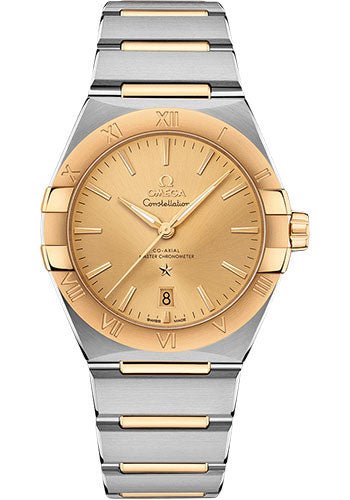 Omega Constellation OMEGA Co-Axial Master Chronometer – 39 mm Steel And Yellow Gold Case – Champagne Dial – 131.20.39.20.08.001