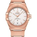 Omega Constellation OMEGA Co-Axial Master Chronometer – 36 mm Sedna Gold Case – Silvery Dial – 131.50.36.20.02.001