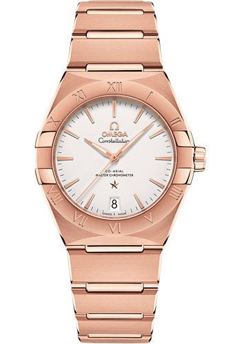 Omega Constellation OMEGA Co-Axial Master Chronometer – 36 mm Sedna Gold Case – Silvery Dial – 131.50.36.20.02.001