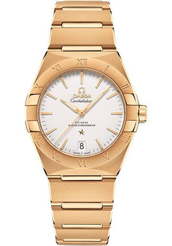 Omega Constellation OMEGA Co-Axial Master Chronometer – 36 mm Yellow Gold Case – Silvery Dial – 131.50.36.20.02.002