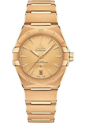 Omega Constellation OMEGA Co-Axial Master Chronometer – 36 mm Yellow Gold Case – Yellow Dial – 131.50.36.20.08.001