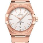 Omega Constellation OMEGA Co-Axial Master Chronometer – 39 mm Sedna Gold Case – Opaline Silvery Dial – 131.50.39.20.02.001