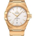 Omega Constellation OMEGA Co-Axial Master Chronometer – 39 mm Yellow Gold Case – Silvery Dial – 131.50.39.20.02.002