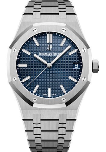 Audemars Piguet Royal Oak Selfwinding Watch – 41mm – Stainless Steel – Blue Dial – Calibre 4302 – 15500ST.OO.1220ST.01