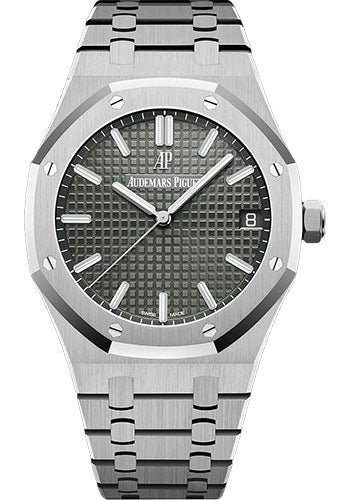 Audemars Piguet Royal Oak Selfwinding Watch – 41mm – Stainless Steel – Grey Dial – Calibre 4302 – 15500ST.OO.1220ST.02