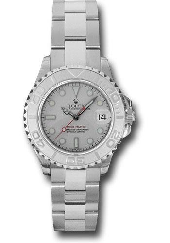 Rolex Steel and Platinum Lady Yacht-Master 29 Watch – Platinum Dial