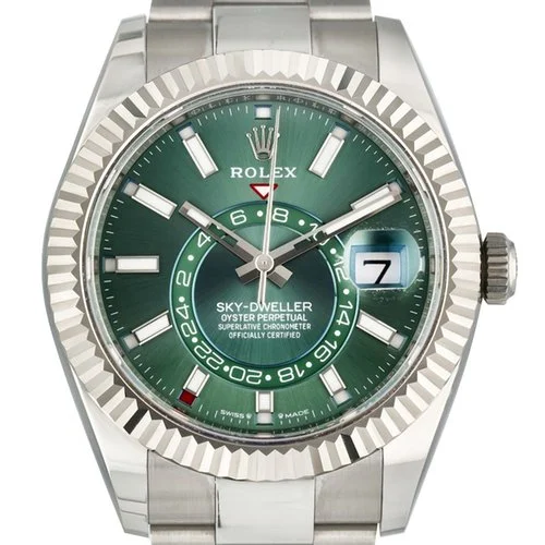 Rolex Sky-Dweller 42mm – Stainless Steel, Mint Green, Oyster