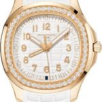Patek Philippe Aquanaut Luce Travel Time 38.8mm Rose Gold Diamonds White Dial – 5269/200R-001