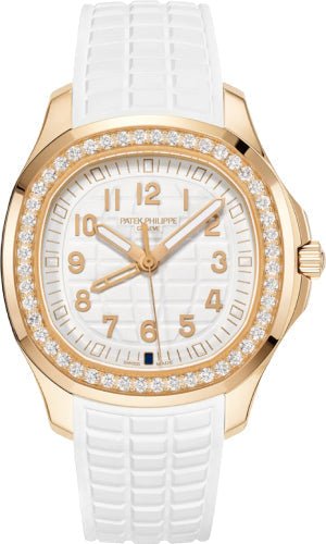 Patek Philippe Aquanaut Luce Travel Time 38.8mm Rose Gold Diamonds White Dial – 5269/200R-001