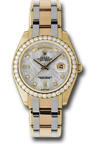 Rolex Yellow Gold Day-Date Special Edition 39 Watch – 40 Diamond Bezel – Meteorite Diamond Dial – 18948tri