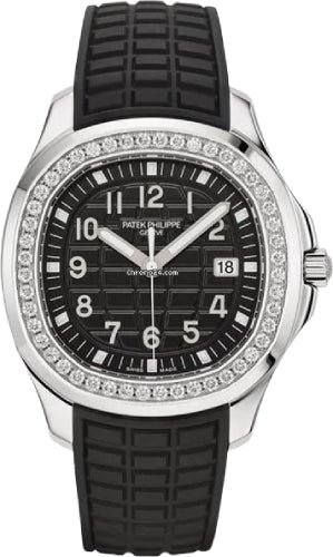 Patek Philippe Aquanaut Luce Stainless Steel Black Dial Diamond Bezel – 5267/200A-001