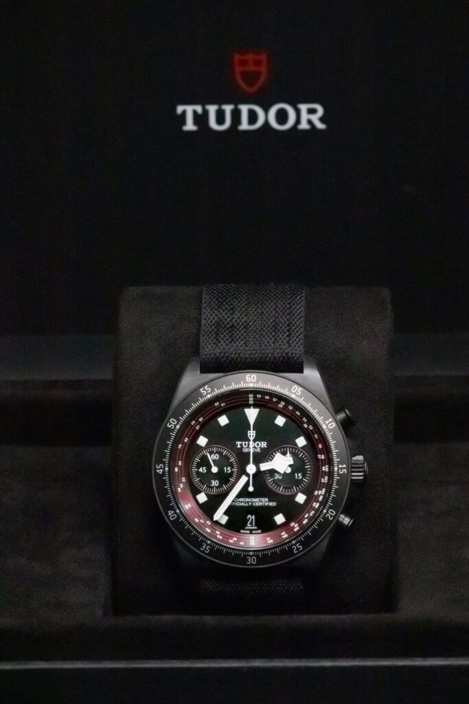 Tudor Pelagos FXD Chrono M25827KN Black Carbon Cycling Edition – 2024 FULL SET