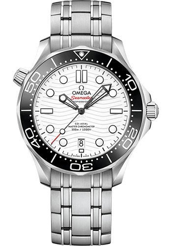 Omega Seamaster Diver 300M Omega Co-Axial Master Chronometer – 42 mm Steel Case – White Dial – 210.30.42.20.04.001